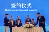 陕西交控集团与乌兹别克斯坦麦摩尔公司签约